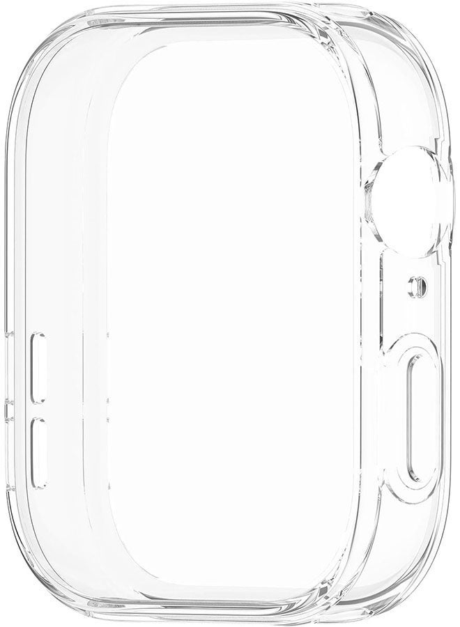 Nova future Huawei Watch Fit 3 Case, Soft TPU Plated Bumper All-Around Slim Protective Cover Accessories for Huawei Watch Fit 3 (Clear) - Image 4