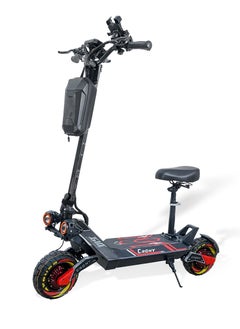 Crony G10 Off-Road Dual Motor Electric Scooter – 1500Wx2, Speed, Range 75KM, 10" Tires, Single Seat, Folding Design  - Image 1