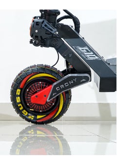 Crony G10 Off-Road Dual Motor Electric Scooter – 1500Wx2, Speed, Range 75KM, 10" Tires, Single Seat, Folding Design  - Image 5