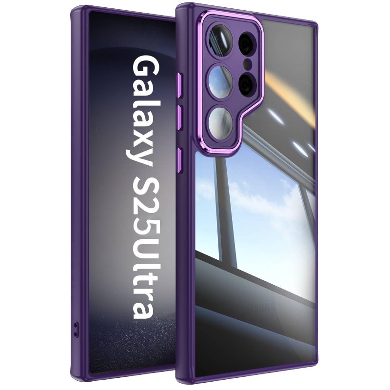 غطاء واقي لـ Samsung S26 Ultra / Samsung S26 مع حماية عدسة وتغطية كاملة مع مقاوم للصدمات مع مقاوم للخدش مع حماية من السقوط باللون أحمر - Image 3