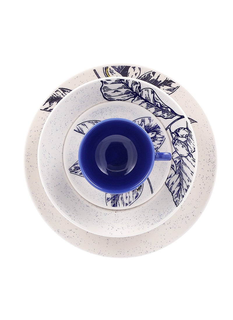 RIO 20 Pieces Porcelain Dinner Set Multicolor 6x6x6 cm  - Image 5