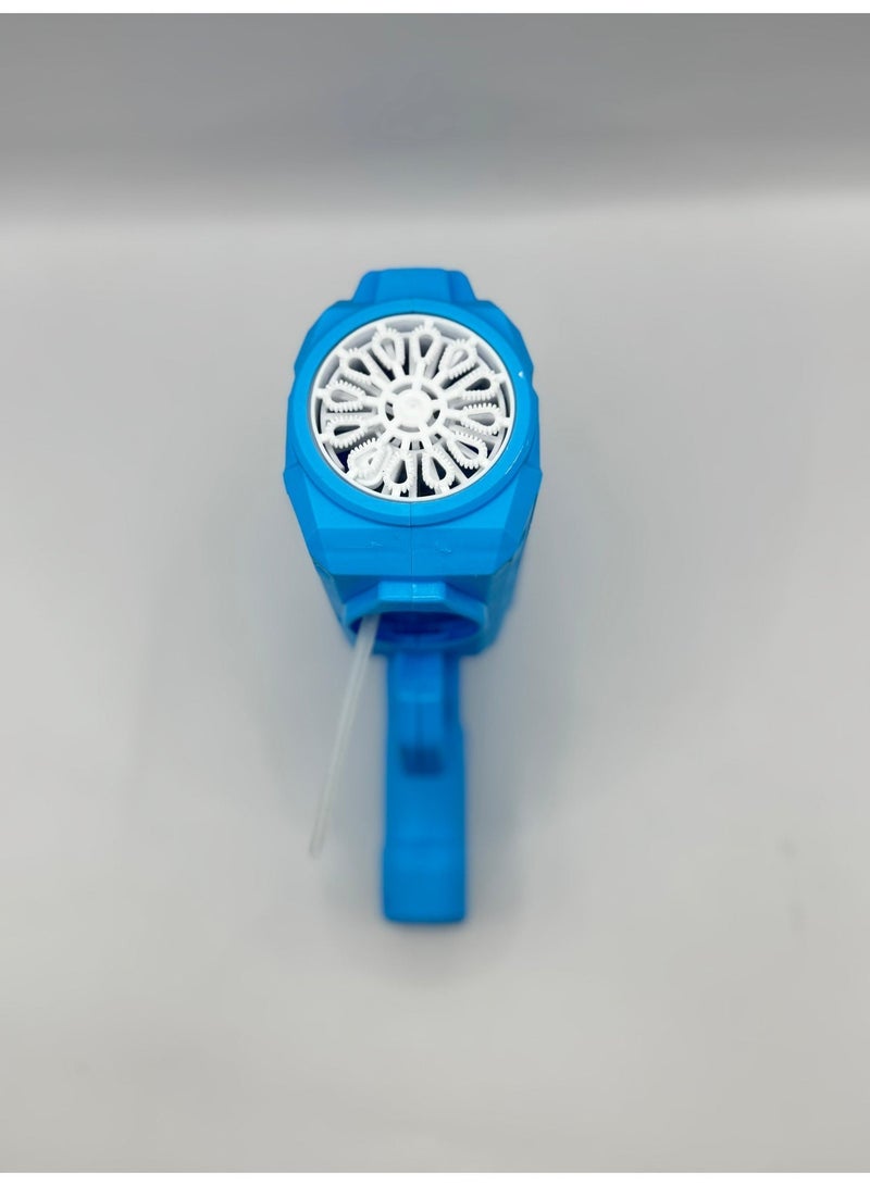 STITCH Automatic Bubble Maker Gun – Colorful Bubble Blower Toy with Multiple Nozzles, Easy Grip Handle, and Refillable Solution Tank – Outdoor Fun Toy for Kids, Parties, Birthdays, and Summer Play - Image 5