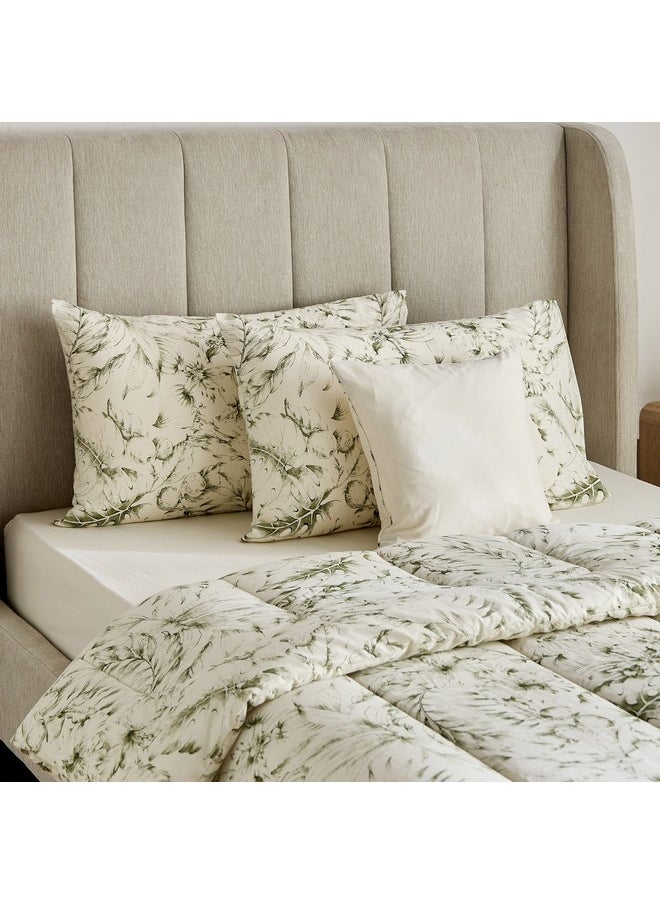 Home Box Valencia Cairns 5-Piece BIAB Printed Cotton Twin Comforter Set 220 x 160 cm  - Image 2
