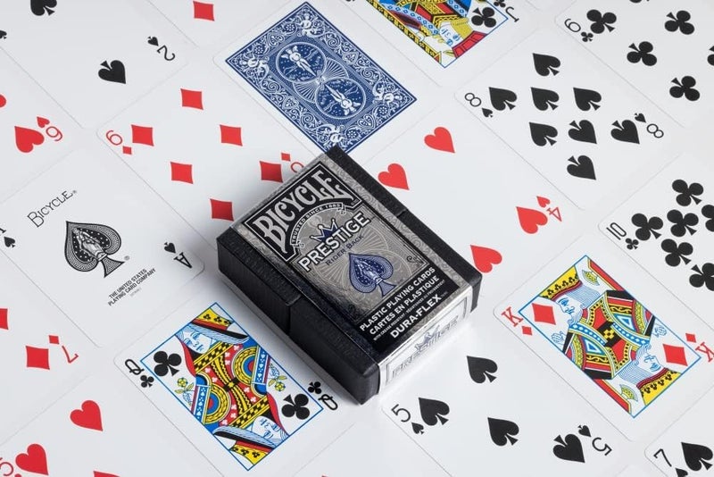 Bicycle Prestige Waterproof Plastic Playing Cards, Red and Blue 2 Pack - Image 5