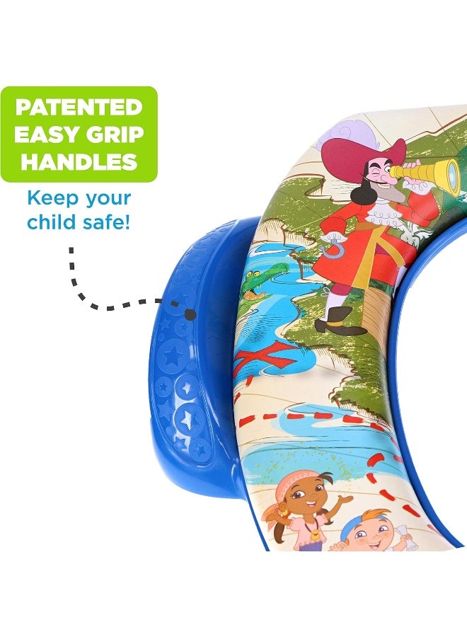 Disney ديزني جاك وقراصنة نيفرلاند 'الكنز في الانتظار' مقعد تدريب ناعم، أزرق - Image 2