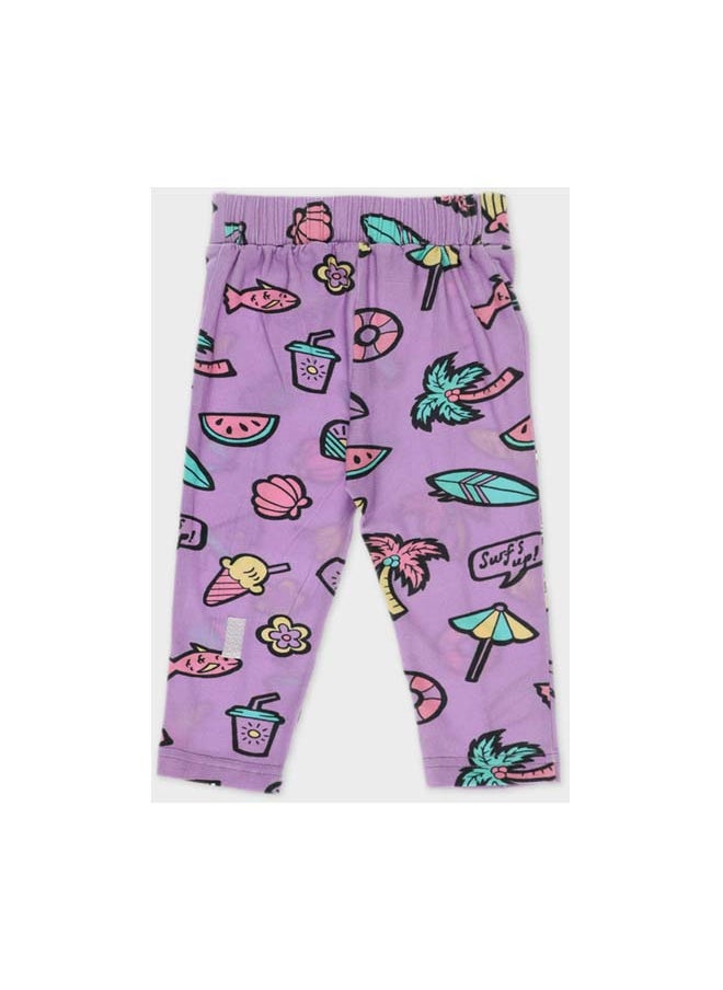 Panco - SURF UP Multicolored Patterned Tights - Image 1