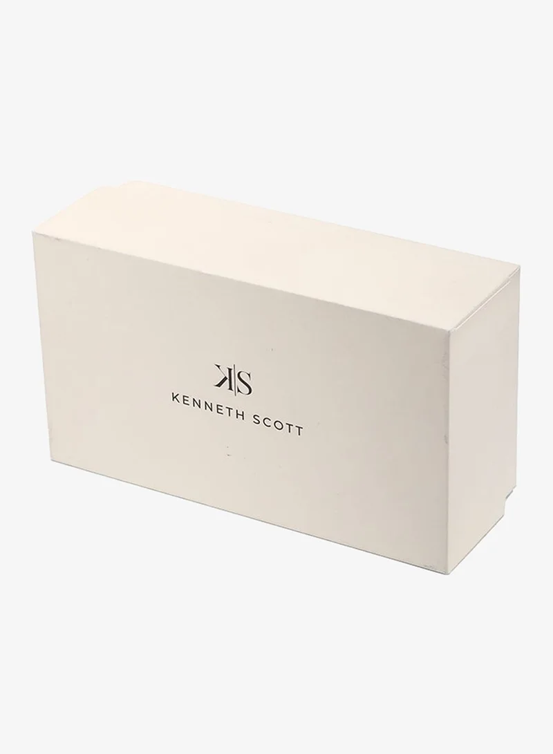Kenneth Scott Green Women's Stainless Steel Analog Watch K23518-GBGH - 30 mm for Women | Best Price UAE