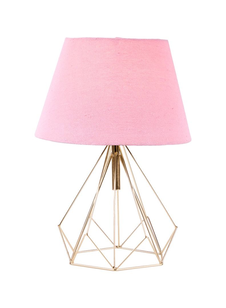 NAGAFA SHOP bruno 1 lamp pink and gold table lamp TLPG 1 