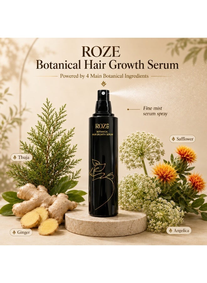 Roze Botonical Hair Growth Serum | Stops Hair Fall | Boost New Hair Growth | Guaranteed results from 30 days | 500ml - Image 2