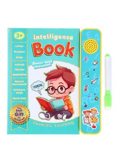 NIBEMINENT English Learning Book Interactive Electronic Talking Sound Educational Toy for Kids Over 3 Years  - Image 1