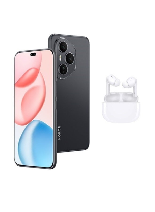 Honor 400 Pro Dual Midnight Black SIM 12GB RAM 512GB 5G With Earbud X7 Lite - Image 1