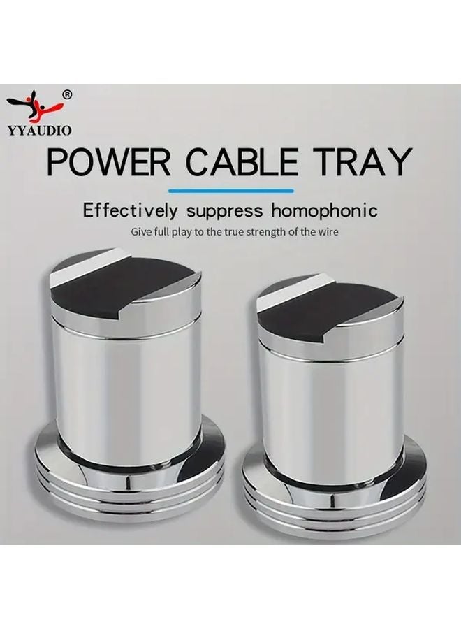 Aluminum Alloy Adjustable Hi Fi Audio Line Foot Mat Stub Column Shock Absorbing Amplifier Bracket - Image 2