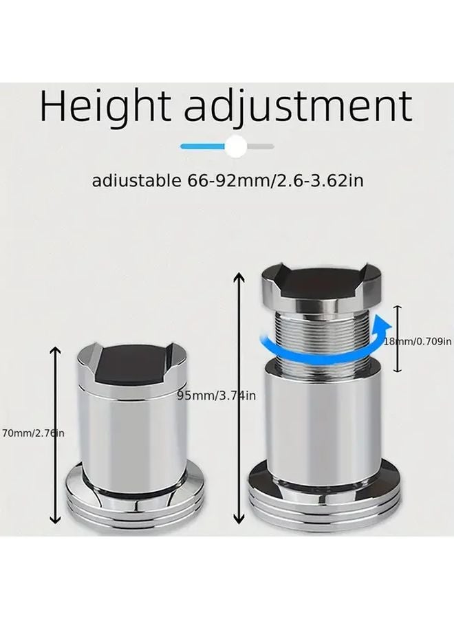 Aluminum Alloy Adjustable Hi Fi Audio Line Foot Mat Stub Column Shock Absorbing Amplifier Bracket - Image 3