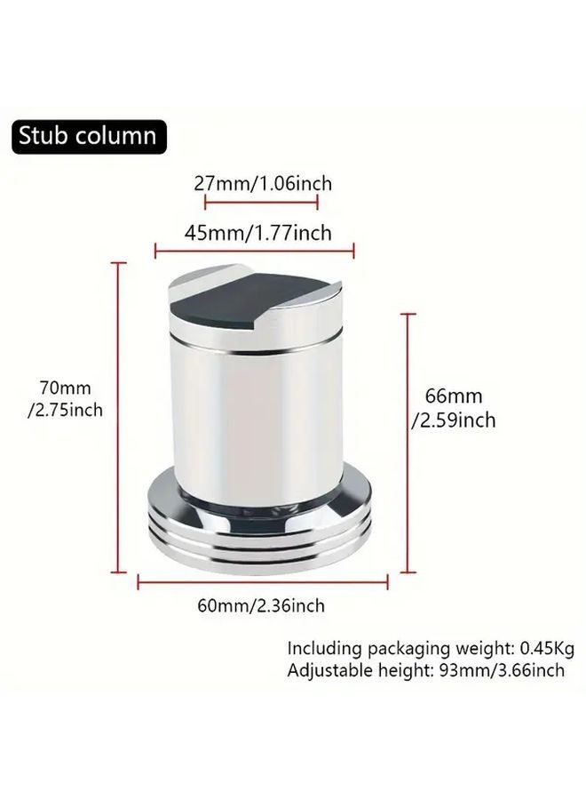 Aluminum Alloy Adjustable Hi Fi Audio Line Foot Mat Stub Column Shock Absorbing Amplifier Bracket - Image 1