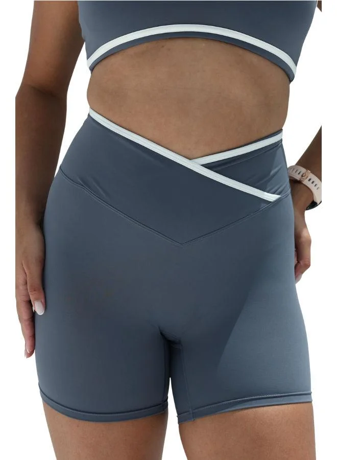 موهوكي موهوكي شورت رياضي Contour Active Short - رمادي مزرق