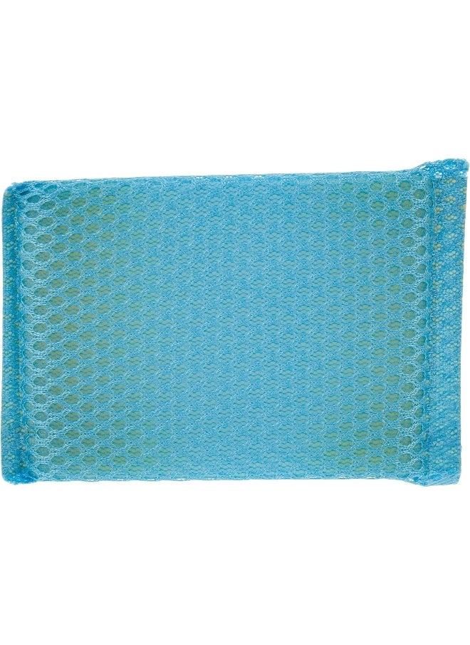DELCASA Delcasa DC3027 Multipurpose Scouring Scrubber Set 4-Pieces, Multicolor  - Image 3