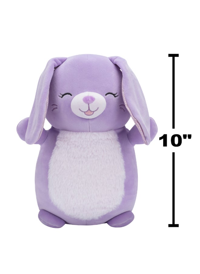 Squishmallows - 10 بوصة فقاعات الأرنب اللافندر هاجمي ، مرخص رسميًا لعبة كيلليتو الترفيهية ، لعبة ناعمة ملونة ، هدية للأطفال، الفتيات والأولاد قابلة للغسل لعبة مريحة ملونة لكافة الأعمار - Image 1