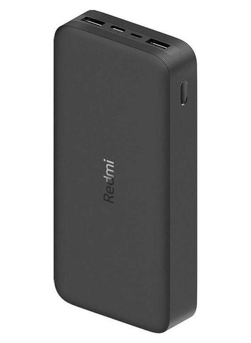 Xiaomi 20000 mAh High-Speed Charging Technology Powerbank 18 Watt Black - Image 1