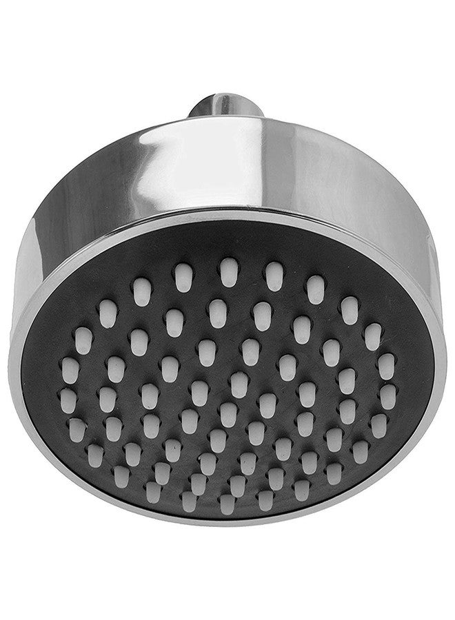 RSP Quality Bit Shower Head - Moon Plastic Over Head Shower (Silver, Chrome Finish, 4 inches) - Image 3