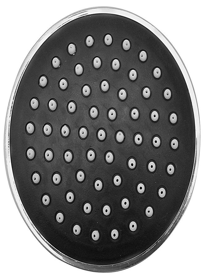 RSP Quality Bit Shower Head - Moon Plastic Over Head Shower (Silver, Chrome Finish, 4 inches) - Image 4