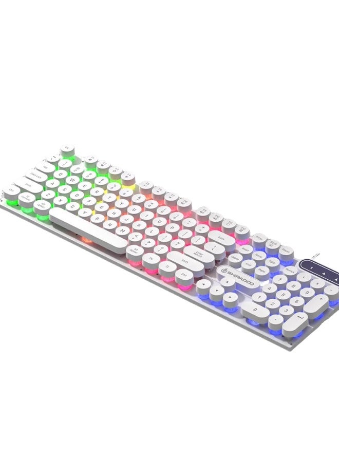 Nariele New Retro Mechanical Tactile Keyboard