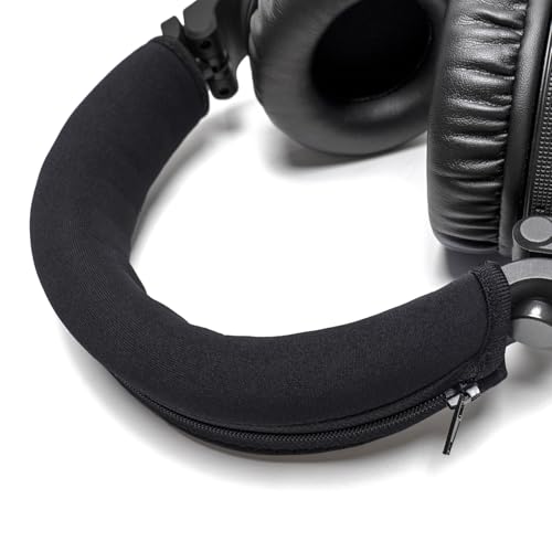 Voarmaks Thick Soft Protein Leather Ear Pads & Headband Cushion Cover Replacement Kits Compatible with Pioneer HDJ-X5 X5BT HDJ-X7 X7BT HDJ-X10 DJ Headset Headphone,with Memory Foam Filling (EarPads+Headband) - Image 5
