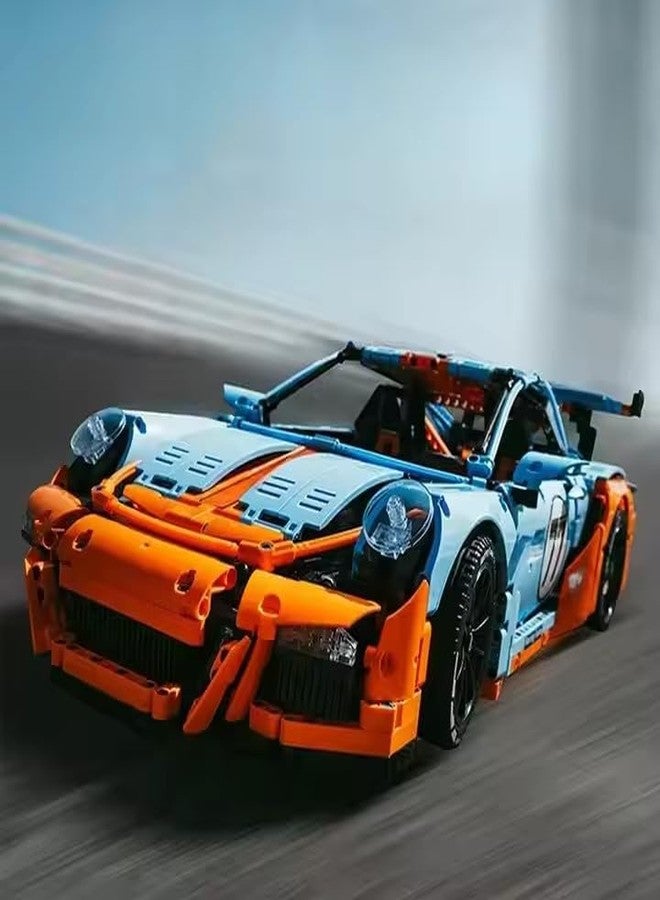 Toynagar 1:14 Scale Technic GALF Paint Car Model | Buildable Sports Car Set | 1280+ Pieces, for Kids and Teens | Interlocking Toy Building Block | Trending Educational Toy - Image 2