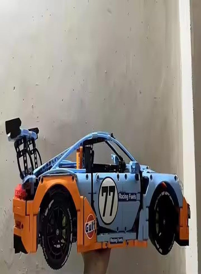 Toynagar 1:14 Scale Technic GALF Paint Car Model | Buildable Sports Car Set | 1280+ Pieces, for Kids and Teens | Interlocking Toy Building Block | Trending Educational Toy - Image 4
