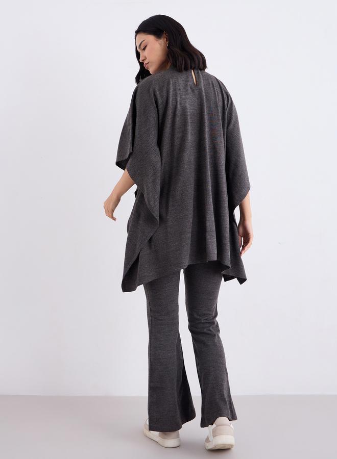 Amirah Women Draped Knit Top and Pants Winter Modest Set - Image 5