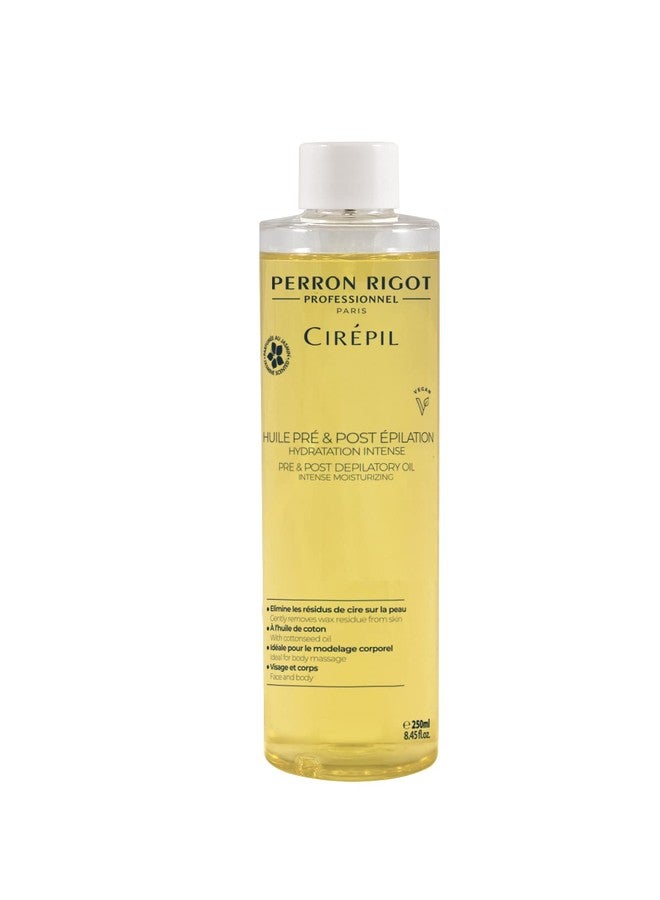Cirepil Professional Pre & Post Waxing Duo Bundle - Blue Lotion Cleanser (8.45 oz) and Pre & Post Depilatory Moisturizing Oil (8.45 oz) - Complete Skin Preparation & After-Care Treatment - Image 2