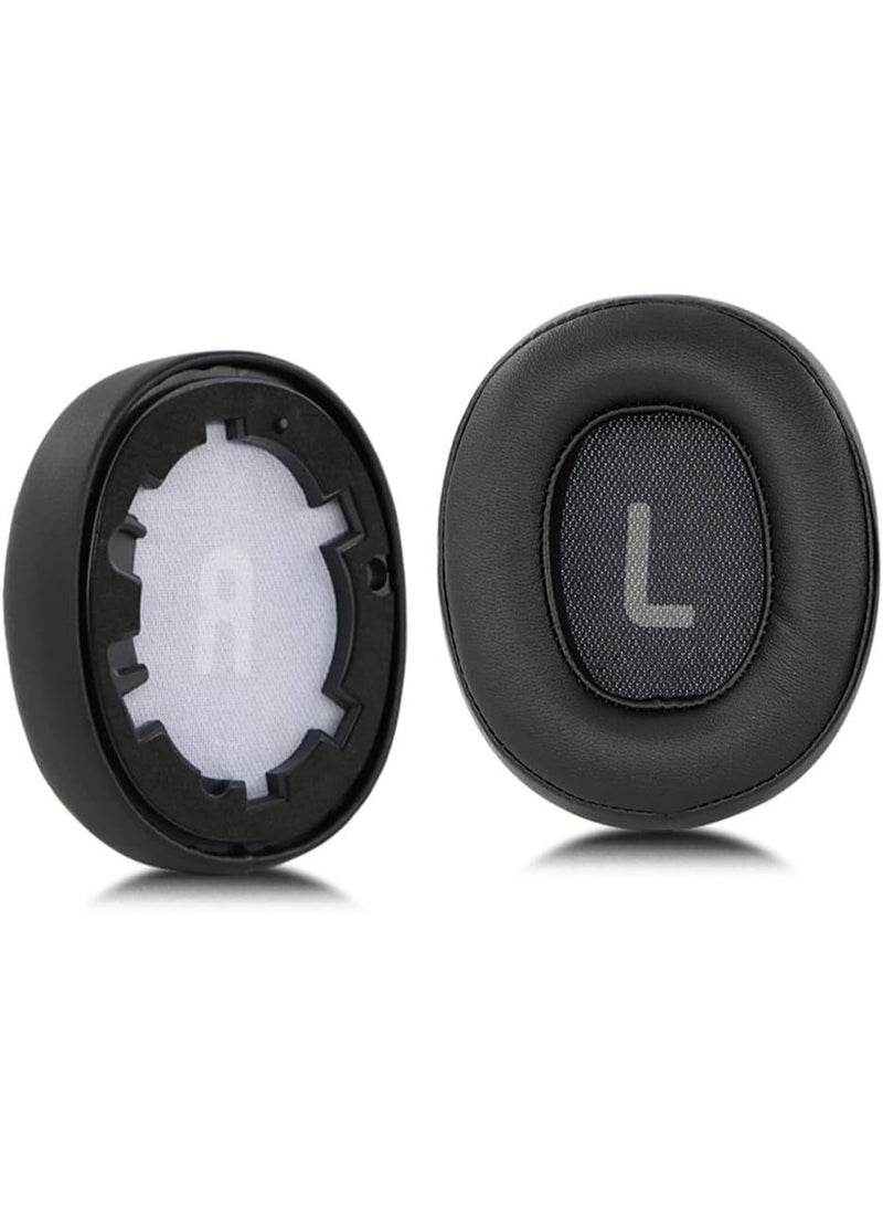 QIRG Earpads Replacement for JBL Tune 700BT, 710BT, 720BT, 750BTNC, 760NC, 770NC Wireless Over-Ear Headphones, Ear Pads Cushions with Soft Protein Leather and High-Density Foam - Black - Image 5