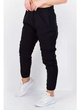 Eddie Bauer Women Regular Fit Plain Jogger Pants, Black  - Image 4