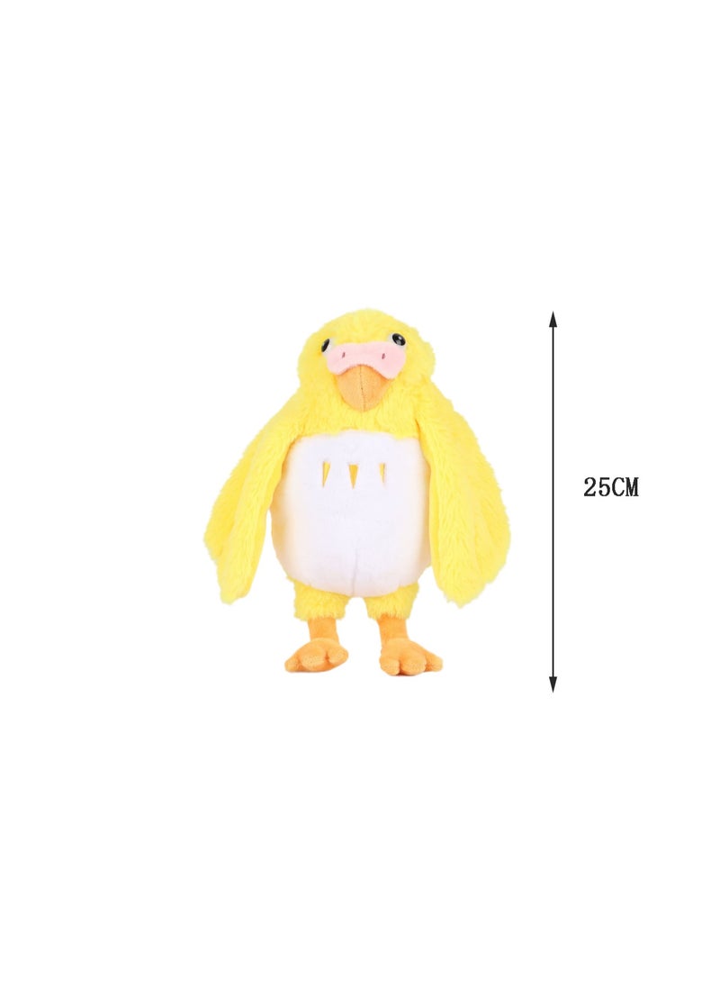 Generic - 25 CM Cute Parrot Plush Toy Soft Stuffed Cartoon Animals Doll For Girls And Boys All Ages Gift （Yellow） - Image 1