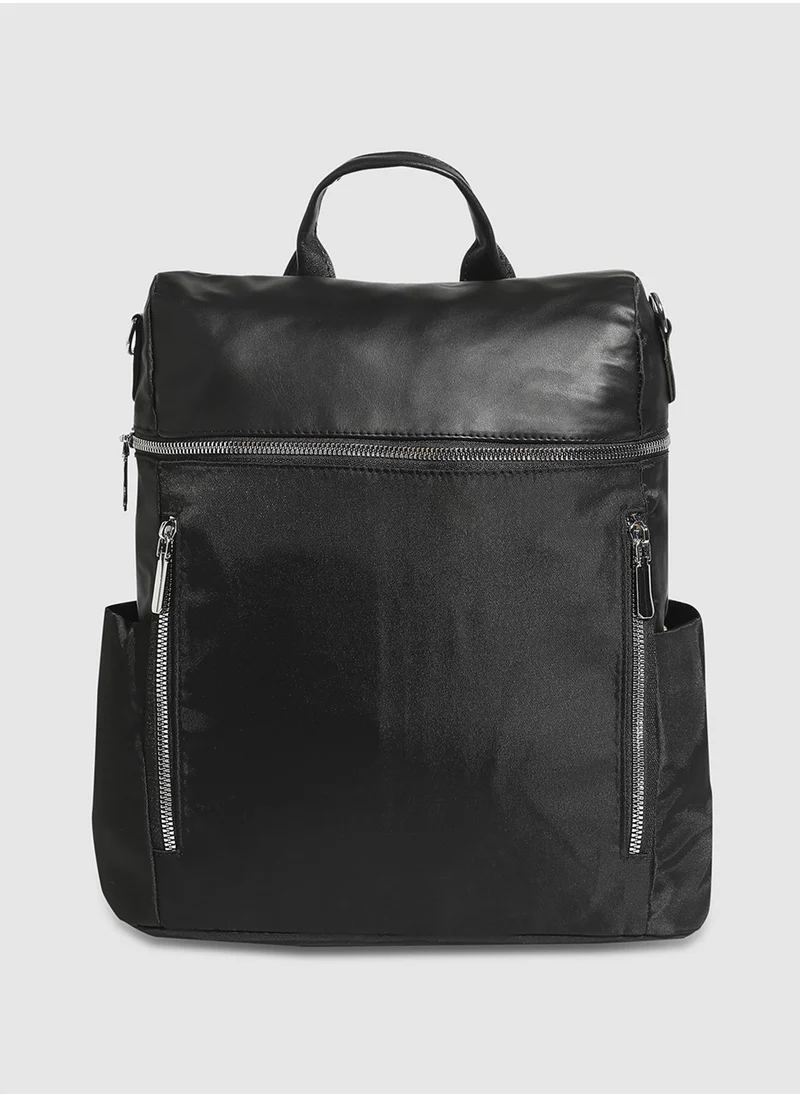 Haute Sauce All Around Zip Backpack - Black