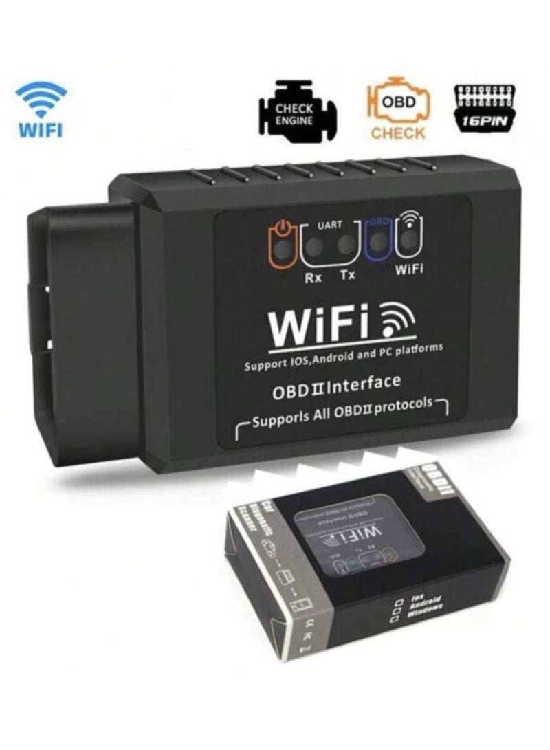 Generic Tool That Scans Cars and Performs OBD2 Elm327  Testing Without the Need for a Car Expert to Detect Errors and Scan the Machine Tag - Image 2