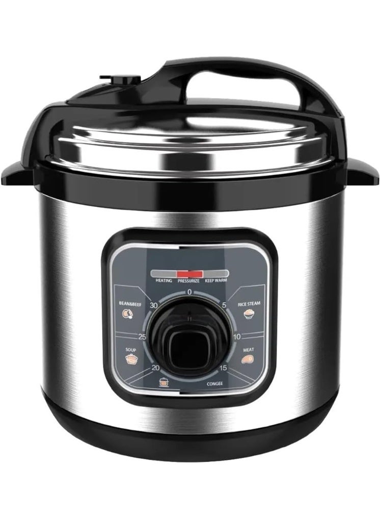 JAMAKY Italy Jamaki Multi-Purpose Electric Pressure Cooker 1000W 6L for All Types of Food Cooking Model - JMK7502 - Image 1