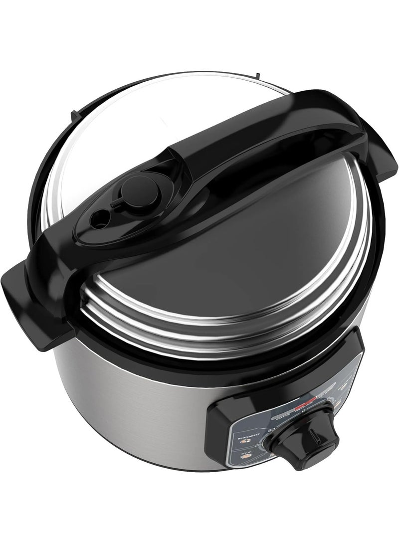 JAMAKY Italy Jamaki Multi-Purpose Electric Pressure Cooker 1000W 6L for All Types of Food Cooking Model - JMK7502 - Image 2