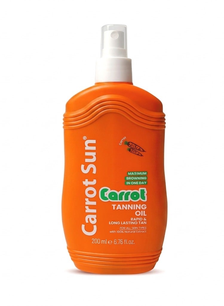 Carrot Sun Carrot Tanning Oil  200ml - Image 1