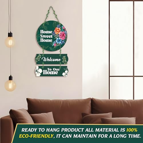 Rousrie Home Quote Decorative Wall Art MDF Wooden Wall Hanger for Living Room | Bedroom | Home Decor | Gifts | Wood Decoration Items | Artworks Hangings (Design 7) - Image 3