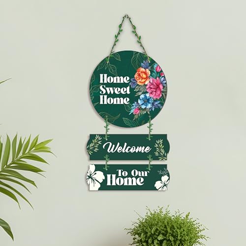 Rousrie Home Quote Decorative Wall Art MDF Wooden Wall Hanger for Living Room | Bedroom | Home Decor | Gifts | Wood Decoration Items | Artworks Hangings (Design 7) - Image 1