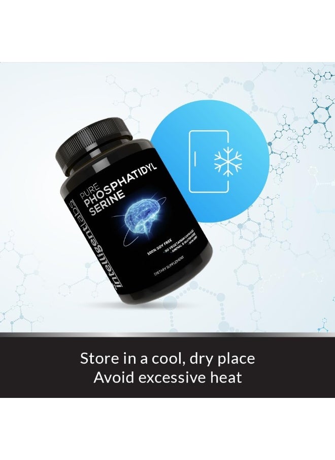 Intelligent Labs Phosphatidylserine 100Mg, 100% Soy Free Pure Phosphatidylserine By  - Image 4