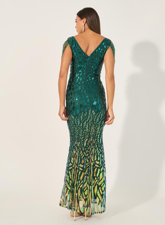 Styli Sequin Embellished Dress  - Image 5
