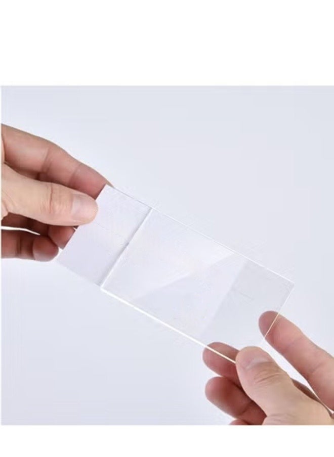 Eckek Eckek  Self Adhesive Label Holder Acrylic Price Tag Displays Sign Holder Data Card Holder Ads Display Stand 10 Pack  - Image 5
