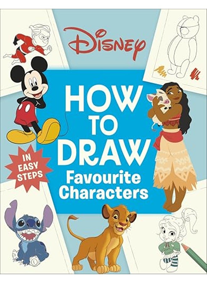 Disney How to Draw Favourite Characters