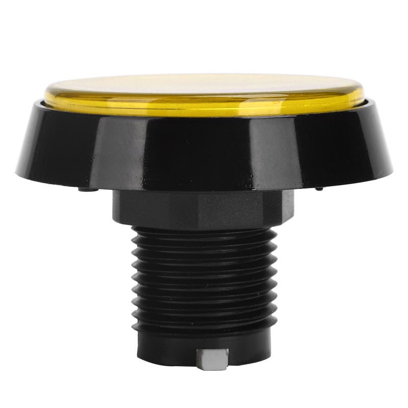 ABS Push Button Switch with LED Light - Rotating Bracket Mini Game Console Button for Easy Removal - Image 2