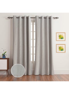 Home Box ستارة جكارد لامعة ذات قطعتين بطول إضافي 300 × 140 سم  - Image 1