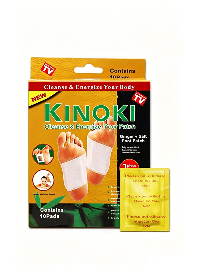 ningnatural 10-Piece Cleansing Detox Foot Patches - Image 1