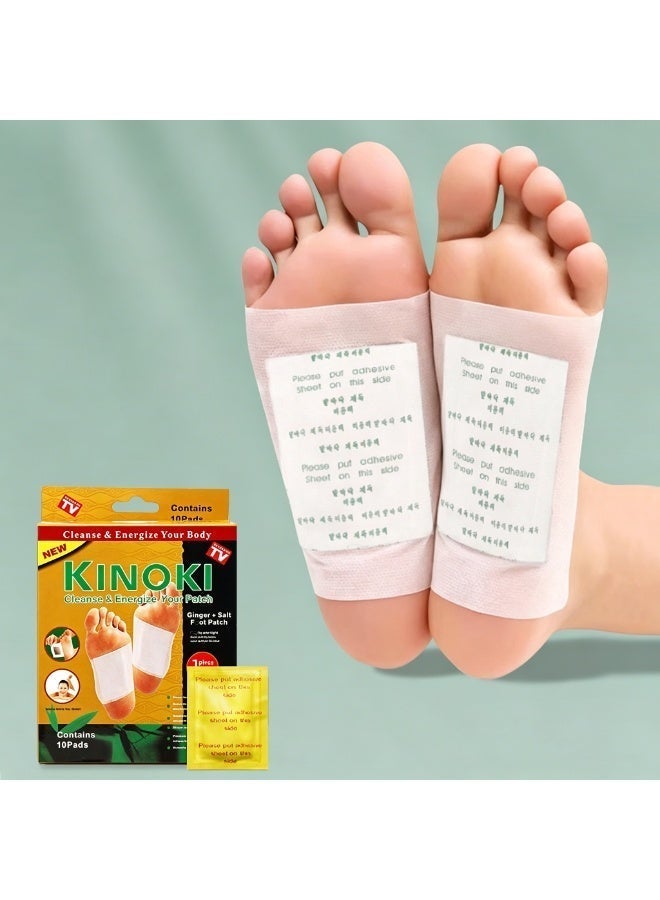 ningnatural 10-Piece Cleansing Detox Foot Patches - Image 5