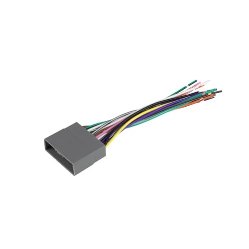 Scosche HA10B Compatible with Select 2006-14 Honda Vehicles Wire Harness for Aftermarket Stereo Installation with Color Coded Wires - Image 1