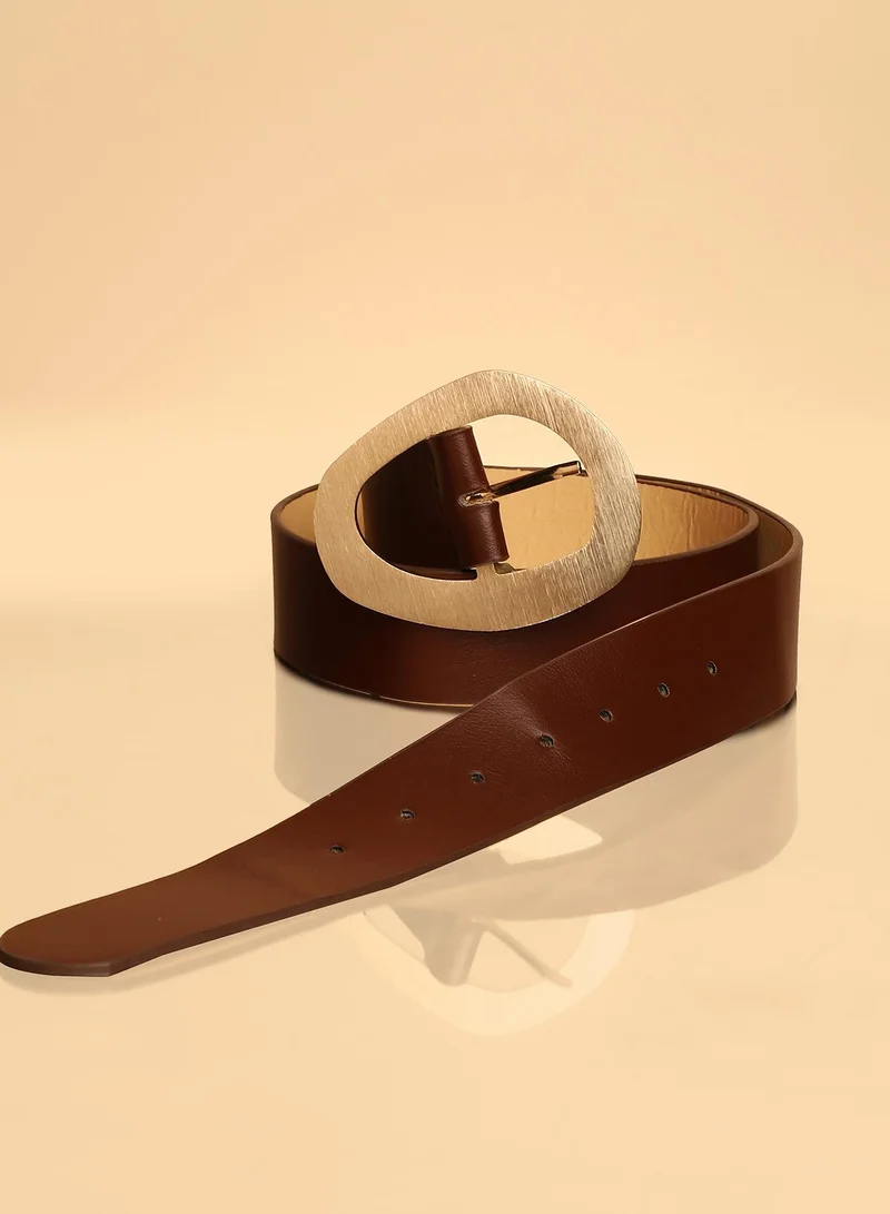 صوص هاوت حزام كاجوال مزينة بإبزيم